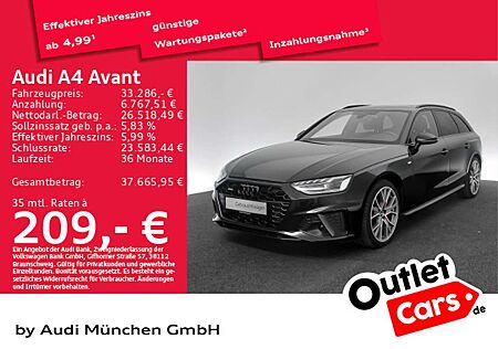 Audi A4 40 TFSI qu. S tronic 2x S line Pano/AHK