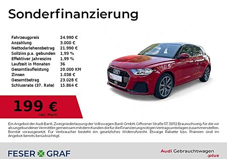 Audi A1 Sportback 25 TFSI S tronic CarPlay/SHZ/Comfortkey/