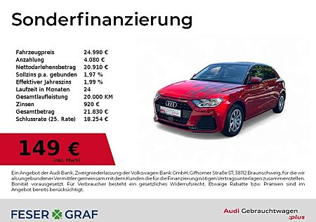 Audi A1 Sportback 25 TFSI S tronic CarPlay/SHZ/Comfortkey/