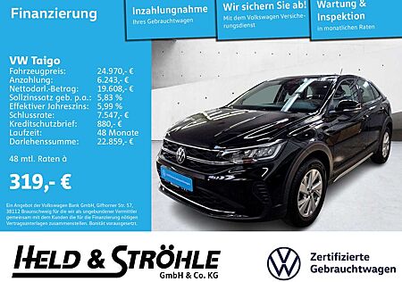 VW Taigo Volkswagen Life 1.0 TSI AHK PANO LED NAV KAM KEYLESS