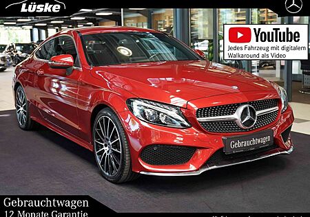 Mercedes-Benz C 250 Coupé AMG Line Vielspeiche Holz Esche LED