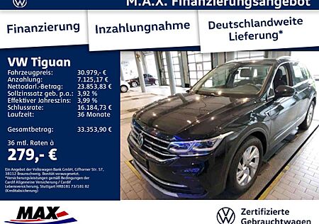 VW Tiguan Volkswagen 2.0 TDI 4M ELEGANCE MATRIX+AHK+KAMERA