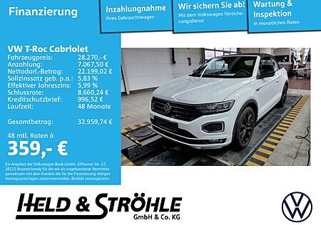 VW T-Roc Volkswagen R-LINE BLACK 1.5 TSI DSG LED NAV