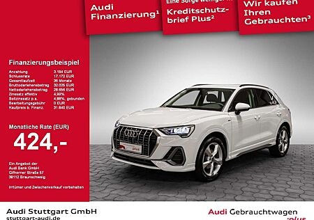 Audi Q3 35 TFSI S line AHK LED virtCo SHZ PDCplus