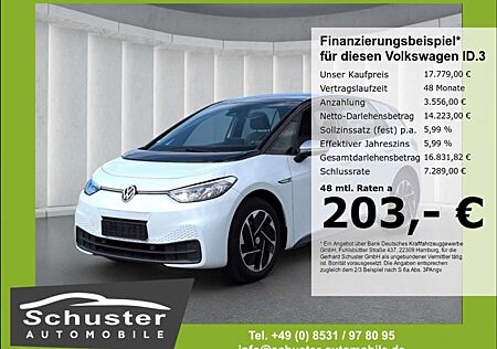 VW ID.3 Volkswagen Pro Performance 1st Edition*LED ACC SHZ 18*