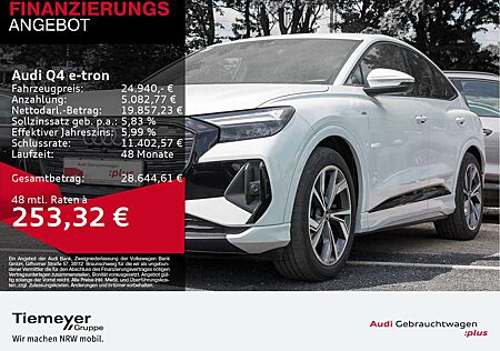 Audi Q4 e-tron Sportback 35 2x S LINE LM20 PRIVACY KA