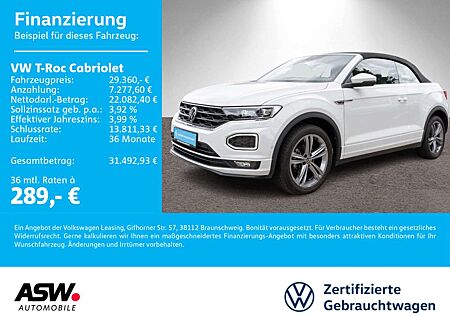 VW T-Roc Volkswagen R-Line 1.5TSI DSG Navi ACC LEDER