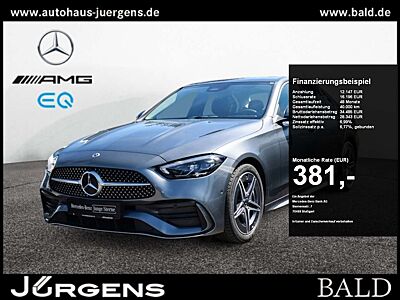 Mercedes-Benz C 200 AMG-Sport/LED/360/Pano/Memo/Totw/Distr/18"