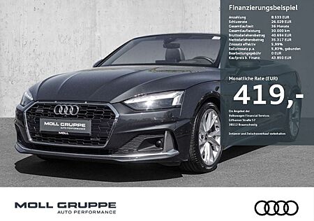 Audi A5 Cabriolet Advanced 40 TDI quattro 150(204) S tron