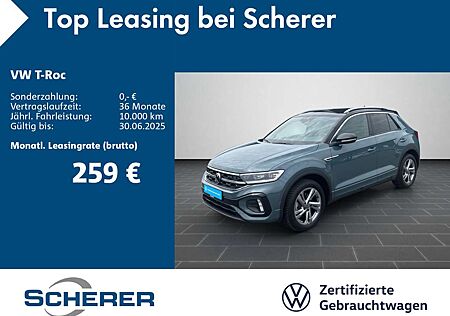 VW T-Roc Volkswagen R-Line 2.0TDI SCR AHK LED KAMERA NAVI SHZ