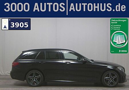 Mercedes-Benz C 220 T d AMG-Line Night Leder Navi LED AHK Shz