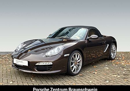 Porsche Boxster S Naturleder Sitzbelüftung Macadamia
