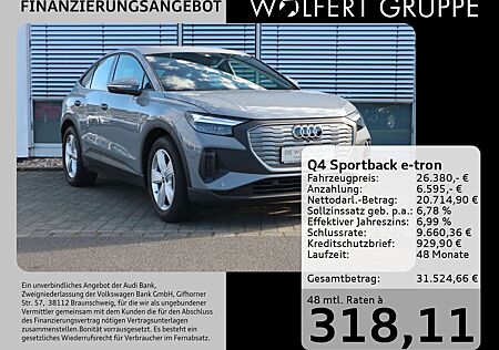 Audi Q4 e-tron Q4 Sportback 35 e-tron 0,25% HUD*CARPLAY+NAVI*SH
