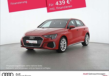 Audi A3 gebraucht kaufen Audi A3 Sportback 35 TFSI S-LINE 6-GANG LED B&O PANO NAV