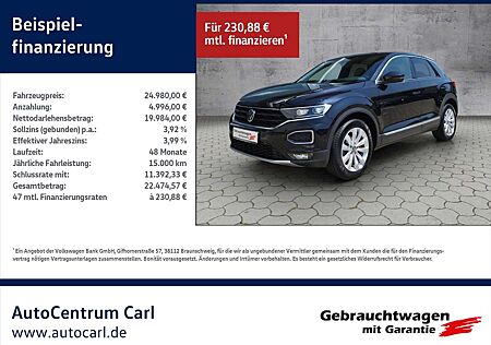 VW T-Roc Volkswagen Sport 1.5 TSI NAV/SHZ/ACC KLIMA LED NAVI ALU