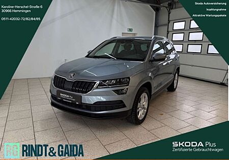Skoda Karoq gebraucht kaufen Skoda Karoq 1.5 TSI DSG Clever Navi Kamera ACC SHZ