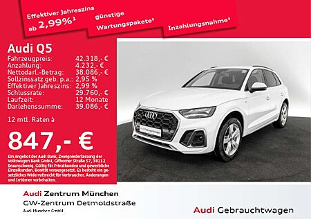 Audi Q5 55 TFSI e qu. S tronic S line Virtual/Navi+