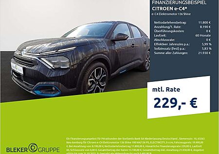 Citroën C4 Citroen Elektromotor 136 Shine