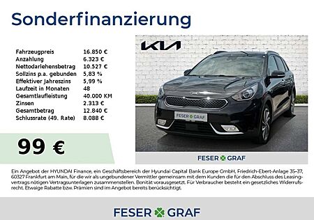 Kia Niro GDI Hybrid 1.6 Spirit Leder-Paket 8-fach-bereift