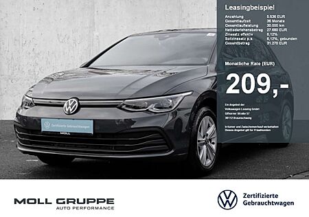 VW Golf Volkswagen 2.0 TDI DSG Life NAVI PANO LED LM ACC PDC