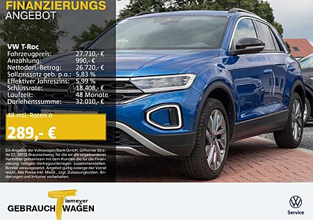 VW T-Roc Volkswagen 1.5 TSI DSG MOVE NAVI KAMERA LM