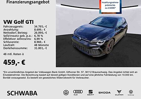 VW Golf GTI Volkswagen Golf VIII GTI 2.0TSI DSG Black Style*PANO*8-fach