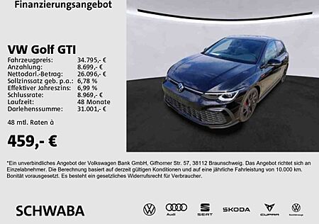 VW Golf GTI Volkswagen Golf VIII GTI 2.0TSI DSG Black Style*PANO*8-fach