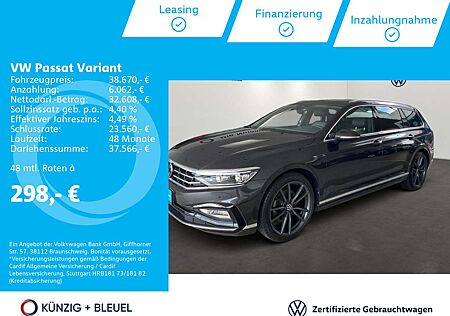 VW Passat Variant Volkswagen R-Line 2,0 TDI 200PS DSG*Nav*StHz