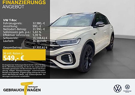 VW T-Roc Volkswagen 2.0 TSI DSG 4M R-LINE BLACK LM19 STHZG AHK