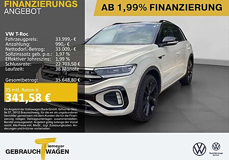 VW T-Roc Volkswagen 2.0 TSI DSG 4M R-LINE BLACK LM19 STHZG AHK