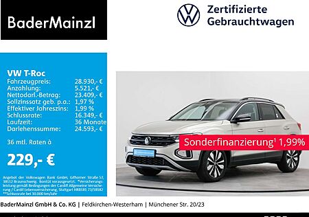 VW T-Roc Volkswagen 1.5 TSI DSG Move Navi SHZ Keyless LED