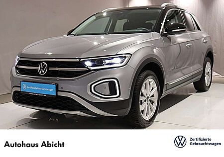 VW T-Roc Volkswagen Style 1.5 TSI DSG AHK NAVI LED Ganzjahresreifen