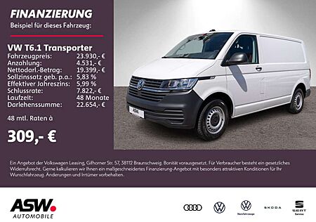 VW T6 Transporter Volkswagen T6.1 Transporter Kasten 2.0TDI Nav PDC AHK Klima