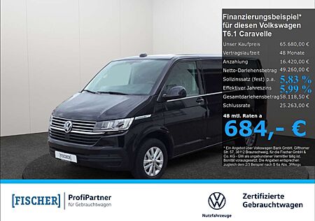 VW T6 Volkswagen .1 Caravelle 2.0TDI Comfortline Navi AHK SHZ PDC