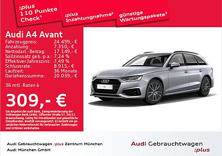 Audi A4 30 TDI S tronic advanded AHK/PDC+