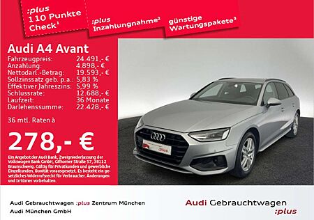 Audi A4 30 TDI S tronic advanded AHK/PDC+