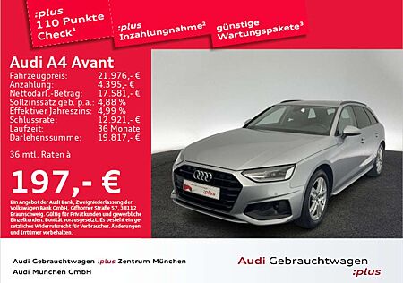 Audi A4 30 TDI S tronic advanded AHK/PDC+