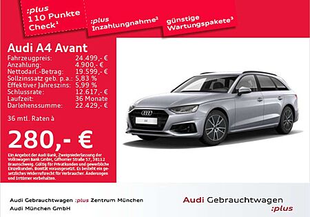 Audi A4 30 TDI S tronic advanded AHK/PDC+