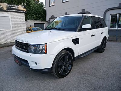 Land Rover Range Rover Sport Supercharged PE-EX Edelstahl Sportauspuffanlage Luftfederung Keyless Go Navi Leder Bi-Xenon Kamera abnehmbare AHK