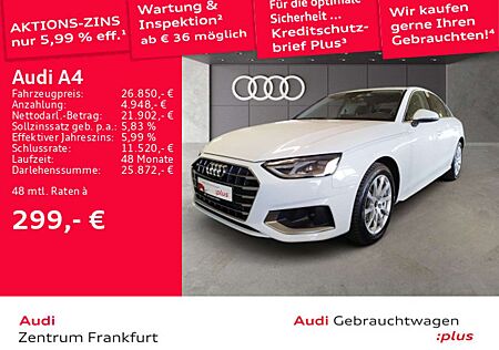 Audi A4 35 TFSI advanced S tronic Navi Tempomat DAB V