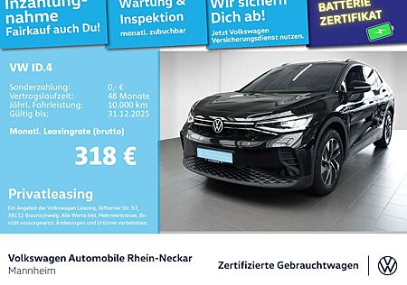 VW ID.4 Volkswagen Pure 125kW GAR2030 Navi PDC LED uvm