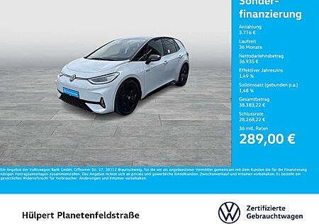 VW ID.3 Volkswagen GTX WÄRMEPUMPE ACC LM20 NAVI SITZHEIZUNG