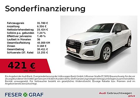 Audi Q2 Advanced 35 TFSI Schaltgetriebe Virtual Keyless GR