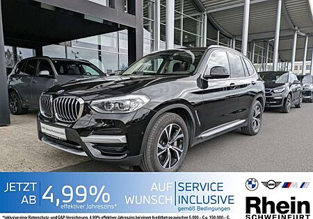 BMW X3 xDrive30d X Line Glasdach. AHK. Teilleder.