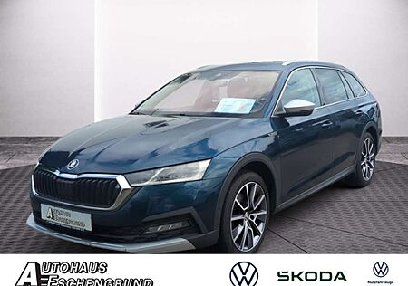 Skoda Octavia Combi 2.0 TDI DSG 4x4 Scout 1.HAND AHK NAV TRAVEL