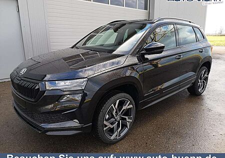 Skoda Karoq Sportline 1.5TSI DSG AHK Matrix Leder 19 Zoll-S...