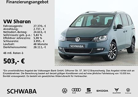 VW Sharan Volkswagen IQ.DRIVE 1.4 TSI DSG NAV*AHK*ACC*PANO*17"