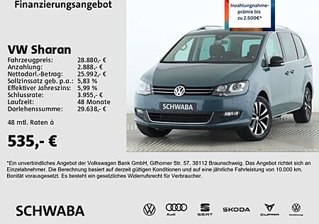 VW Sharan Volkswagen IQ.DRIVE 1.4 TSI DSG NAV*AHK*ACC*PANO*17"