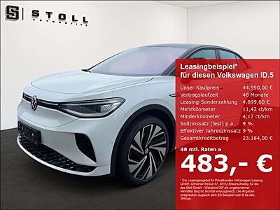 Volkswagen ID.5 GTX Pro+ AHK+CCS+Matrix+Dynamic light+DAB+