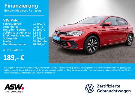 VW Polo Volkswagen Move 1.0TSI DSG LED Navi RFK ACC AHK SHZ